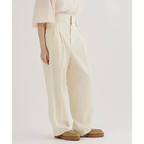 【ウィムガゼット/Whim Gazette】のハイウエストタックパンツ 人気、トレンドファッション・服の通販 founy(ファニー) 　ファッション　Fashion　レディースファッション　Fashion for Women　パンツ　Pants & Trousers　オックス　Oxford Fabric　サスペンダー　Suspenders, Braces　セットアップ　Set-Up, Coordinated Outfit　センター　Center, Center Line　トレンド　Trend, Trending Now　おすすめ　Recommended / Our Picks　2026年　2026　other-3|ID: prp329100004831963 ipo3291000000035183431