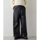 【ウィムガゼット/Whim Gazette】のレザーライクパンツ 人気、トレンドファッション・服の通販 founy(ファニー) ファッション Fashion レディースファッション Fashion for Women パンツ Pants & Trousers 2026年 2026 ワイド Wide, Wide Fit 冬 Winter / This Winter thumbnail ブラック|ID: prp329100004831965 ipo3291000000035183439
