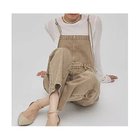 【ウィムガゼット/Whim Gazette】のカラーデニムオールインワン キャメル|ID: prp329100004831970 ipo3291000000035183463