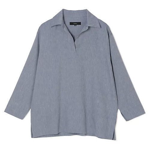 【フローレント/FLORENT】のDENIM CHAMBRAY SKIPPER BLOUSE インテリア・キッズ・メンズ・レディースファッション・服の通販 founy(ファニー) https://founy.com/ ファッション Fashion レディースファッション Fashion for Women おすすめ Recommended / Our Picks シャンブレー Chambray, Denim-Like Fabric スキッパー Skipper, Open Collar セットアップ Set-Up, Coordinated Outfit 洗える Machine Washable |ID: prp329100004832098 ipo3291000000035184307