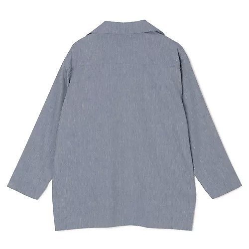 【フローレント/FLORENT】のDENIM CHAMBRAY SKIPPER BLOUSE 人気、トレンドファッション・服の通販 founy(ファニー) 　ファッション　Fashion　レディースファッション　Fashion for Women　おすすめ　Recommended / Our Picks　シャンブレー　Chambray, Denim-Like Fabric　スキッパー　Skipper, Open Collar　セットアップ　Set-Up, Coordinated Outfit　洗える　Machine Washable　other-2|ID: prp329100004832098 ipo3291000000036146966