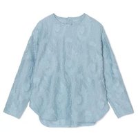 【フローレント/FLORENT】のJACQUARD BLOUSE 人気、トレンドファッション・服の通販 founy(ファニー) ファッション Fashion レディースファッション Fashion for Women クラシカル Classical, Vintage-Inspired バランス Balance, Style Balance ラウンド Round, Round Neck |ID:prp329100004832099