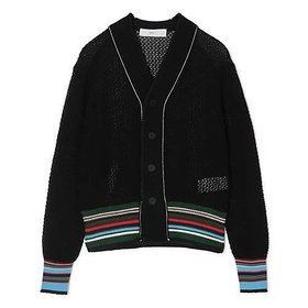 【トーガ プルラ/TOGA PULLA】のLace knit cardigan 人気、トレンドファッション・服の通販 founy(ファニー) ファッション Fashion レディースファッション Fashion for Women トップス・カットソー Cut & Sew Tops ニット Knit Tops & Sweaters カーディガン・羽織り Layered Style Cardigans カーディガン Cardigan, Knitwear クラシカル Classical, Vintage-Inspired ボーダー Border, Stripe レース Lace, Lace Fabric |ID:prp329100004832106