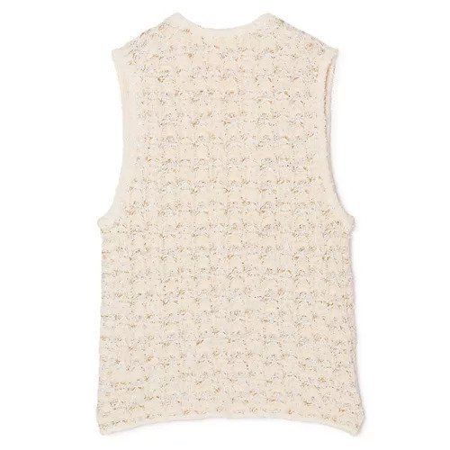 【マルティニーク/martinique】のツィーディーニットジレ 人気、トレンドファッション・服の通販 founy(ファニー) 　ファッション　Fashion　レディースファッション　Fashion for Women　アウター　Coat / Outerwear Collection　トップス・カットソー　Cut & Sew Tops　ニット　Knit Tops & Sweaters　ベスト&ジレ / 重ね着スタイル　Vests & Gilets　おすすめ　Recommended / Our Picks　カットソー　Cut and Sewn Top　ツイード／ツィード　Choker, Choker Necklace　ミックス　Mix, Mixed Style　洗える　Machine Washable　other-2|ID: prp329100004832110 ipo3291000000035184378