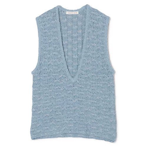 【マルティニーク/martinique】のツィーディーニットジレ 人気、トレンドファッション・服の通販 founy(ファニー) 　ファッション　Fashion　レディースファッション　Fashion for Women　アウター　Coat / Outerwear Collection　トップス・カットソー　Cut & Sew Tops　ニット　Knit Tops & Sweaters　ベスト&ジレ / 重ね着スタイル　Vests & Gilets　おすすめ　Recommended / Our Picks　カットソー　Cut and Sewn Top　ツイード／ツィード　Choker, Choker Necklace　ミックス　Mix, Mixed Style　洗える　Machine Washable　 other-1|ID: prp329100004832110 ipo3291000000035847510