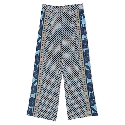 【トーガ トゥ/TOGA TOO】のInner print pants インテリア・キッズ・メンズ・レディースファッション・服の通販 founy(ファニー) 　ファッション　Fashion　レディースファッション　Fashion for Women　パンツ　Pants & Trousers　おすすめ　Recommended / Our Picks　クラシカル　Classical, Vintage-Inspired　スカーフ　Scarf, Neckwear　セットアップ　Set-Up, Coordinated Outfit　L.BLUE|ID: prp329100004832112 ipo3291000000035184384