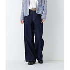 【ヒューマンウーマン/HUMAN WOMAN】のソフトデニムセミワイドパンツ 人気、トレンドファッション・服の通販 founy(ファニー) ファッション Fashion レディースファッション Fashion for Women パンツ Pants & Trousers おすすめ Recommended / Our Picks コイン Coin, Coin Design スタンダード Standard, Basic ストライプ Stripe, Striped Pattern デニム Denim, Jeans Material ベーシック Basic, Essential ボトム Bottoms, Lower Wear ポケット Pocket, Pocket Detail ワイド Wide, Wide Fit thumbnail ネイビー|ID: prp329100004832771 ipo3291000000035191696