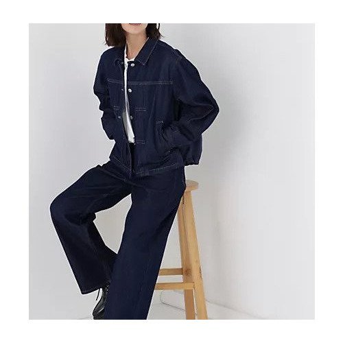 【ヒューマンウーマン/HUMAN WOMAN】のソフトデニムドッキングブルゾン インテリア・キッズ・メンズ・レディースファッション・服の通販 founy(ファニー) https://founy.com/ ファッション Fashion レディースファッション Fashion for Women アウター Coat / Outerwear Collection ブルゾンジャケット・スポーティアウター Blouson Jackets おすすめ Recommended / Our Picks キルティング Quilted, Quilting キルト Quilt, Quilted Fabric スタンダード Standard, Basic セットアップ Set-Up, Coordinated Outfit タフタ Taffeta, Structured Fabric デニム Denim, Jeans Material ドッキング Docking, Mixed Material ブラウジング Blouson Silhouette, Cinched Waist ブルゾン Blouson, Bomber Jacket 春 Spring |ID: prp329100004832775 ipo3291000000035191738