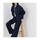 【ヒューマンウーマン/HUMAN WOMAN】のソフトデニムドッキングブルゾン ネイビー|ID: prp329100004832775 ipo3291000000035191739