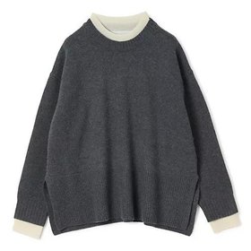 【アダワス/ADAWAS】のレイヤード風ニット 人気、トレンドファッション・服の通販 founy(ファニー) ファッション Fashion レディースファッション Fashion for Women トップス・カットソー Cut & Sew Tops ニット Knit Tops & Sweaters バランス Balance, Style Balance |ID:prp329100004833738