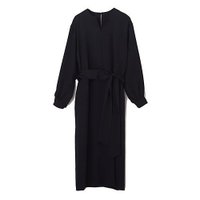 【イーバイエクラ/E by eclat】のキーネックドラマティックワンピース 人気、トレンドファッション・服の通販 founy(ファニー) ファッション Fashion レディースファッション Fashion for Women ワンピース Dresses おすすめ Recommended / Our Picks オケージョン Occasion Wear カフス Cuff Design ギャザー Gathered, Ruffled 洗える Machine Washable |ID:prp329100004833823