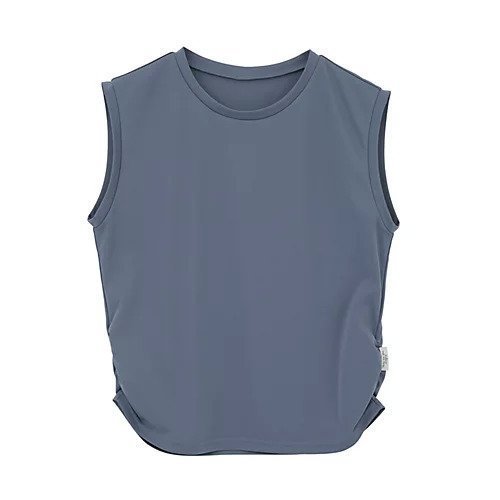 【ジュリエ/Julier】のアクティブフロータンクトップ インテリア・キッズ・メンズ・レディースファッション・服の通販 founy(ファニー) 　ファッション　Fashion　レディースファッション　Fashion for Women　インナー　Innerwear　ギャザー　Gathered, Ruffled　コレクション　Collection, Seasonal Line　吸水　Absorbent, Quick-Dry　シンプル　Simple, Minimal　タンク　Tank Top, Sleeveless Top　フィット　Fit, Slim Fit　無地　Plain, Solid Color　ヨガ　Yoga, Yoga Wear　ランニング　Running, Running Wear, Activewear, Jogging　リラックス　Relax, Relaxed Fit　ワーク　Workwear, Utility Style　おすすめ　Recommended / Our Picks　ブルー|ID: prp329100004834346 ipo3291000000035211486