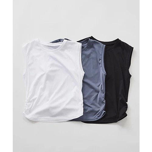 【ジュリエ/Julier】のアクティブフロータンクトップ 人気、トレンドファッション・服の通販 founy(ファニー) 　ファッション　Fashion　レディースファッション　Fashion for Women　インナー　Innerwear　ギャザー　Gathered, Ruffled　コレクション　Collection, Seasonal Line　吸水　Absorbent, Quick-Dry　シンプル　Simple, Minimal　タンク　Tank Top, Sleeveless Top　フィット　Fit, Slim Fit　無地　Plain, Solid Color　ヨガ　Yoga, Yoga Wear　ランニング　Running, Running Wear, Activewear, Jogging　リラックス　Relax, Relaxed Fit　ワーク　Workwear, Utility Style　おすすめ　Recommended / Our Picks　other-2|ID: prp329100004834346 ipo3291000000035211488