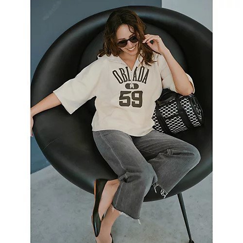 【オブラダ/Oblada】の【HPS別注】HALF ZIP HOODIE 人気、トレンドファッション・服の通販 founy(ファニー) ファッション Fashion レディースファッション Fashion for Women スウェット / スエット Sweatshirt, Sweatwear バランス Balance, Style Balance ロング Long, Long-Length ヴィンテージ Vintage Style 別注 Limited Edition, Custom Order 半袖 Short Sleeve, Half Sleeve 春 Spring 洗える Machine Washable other-3|ID: prp329100004834350 ipo3291000000036250864