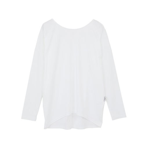 【ジュリエ/Julier】のアクティブフローロングスリーブプルオーバー インテリア・キッズ・メンズ・レディースファッション・服の通販 founy(ファニー) 　ファッション　Fashion　レディースファッション　Fashion for Women　トップス・カットソー　Cut & Sew Tops　カジュアルプルオーバー・ニットトップス　Pullovers & Knit Tops / Casual Pullovers　コレクション　Collection, Seasonal Line　吸水　Absorbent, Quick-Dry　ショルダー　Shoulder, Shoulder Strap　シンプル　Simple, Minimal　ドロップ　Drop Shoulder, Dropped Style　長袖　Long Sleeve, Full Sleeve　フロント　Front, Front Design　無地　Plain, Solid Color　ヨガ　Yoga, Yoga Wear　ランニング　Running, Running Wear, Activewear, Jogging　リラックス　Relax, Relaxed Fit　ワーク　Workwear, Utility Style　おすすめ　Recommended / Our Picks　ホワイト|ID: prp329100004834353 ipo3291000000035211532