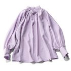 【エムセブンデイズ/M7days】の【洗える】フリルギャザーブラウス ラベンダー|ID: prp329100004834355 ipo3291000000036271569