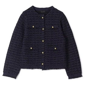 【エムセブンデイズ/M7days】 【洗える】ツイードジャケット風ニットカーディガン人気、トレンドファッション・服の通販 founy(ファニー) ファッション Fashion レディースファッション Fashion for Women オケージョン Occasion Wear カーディガン Cardigan, Knitwear ジャケット Jacket, Outerwear ツイード Twill, Twill Weave デニム Denim, Jeans Material フリンジ Fringe, Tassel ポケット Pocket, Pocket Detail メタル Metal, Metal Parts 洗える Machine Washable |ID:prp329100004834357