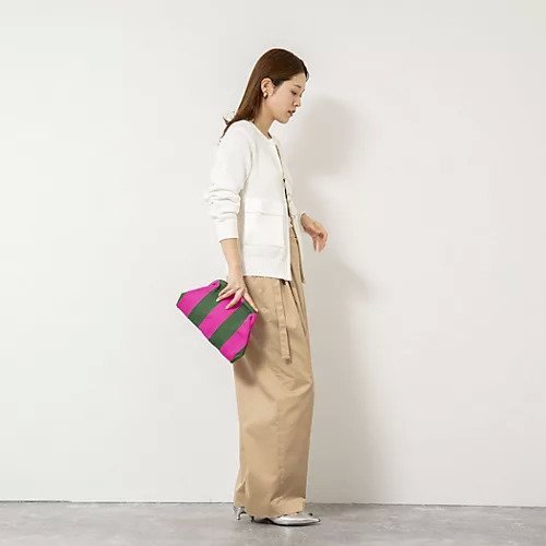 【リエミラー/Rie Miller】の《手洗い可能》テープヤーンZIP UPカーディガン 人気、トレンドファッション・服の通販 founy(ファニー) 　ファッション　Fashion　レディースファッション　Fashion for Women　トップス・カットソー　Cut & Sew Tops　カーディガン・羽織り　Layered Style Cardigans　2026年　2026　おすすめ　Recommended / Our Picks　カーディガン　Cardigan, Knitwear　デニム　Denim, Jeans Material　フロント　Front, Front Design　ポケット　Pocket, Pocket Detail　エレガント 上品　Elegant　夏　Summer　定番　Standard, Basic Item　春　Spring　other-3|ID: prp329100004834358 ipo3291000000035211579