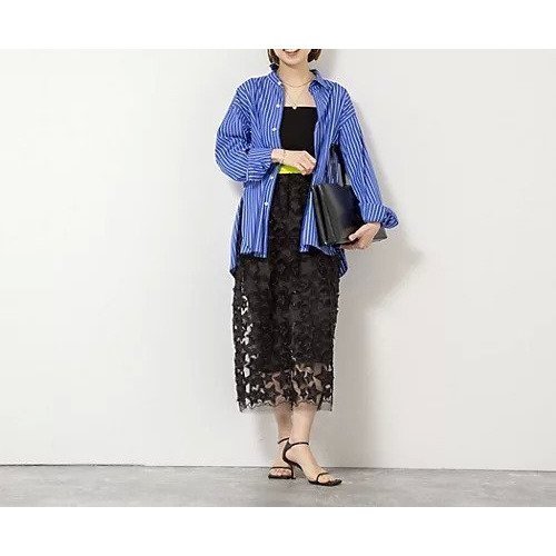 【リエミラー/Rie Miller】の45th limited editionウォッシャブルスターフリンジタイトスカート 人気、トレンドファッション・服の通販 founy(ファニー) 　ファッション　Fashion　レディースファッション　Fashion for Women　スカート　Skirts　2026年　2026　キャミワンピース　Cami Dress, Slip Dress　シンプル　Simple, Minimal　スリット　Slit, Slit Detail　レース　Lace, Lace Fabric　other-3|ID: prp329100004834365 ipo3291000000035211652