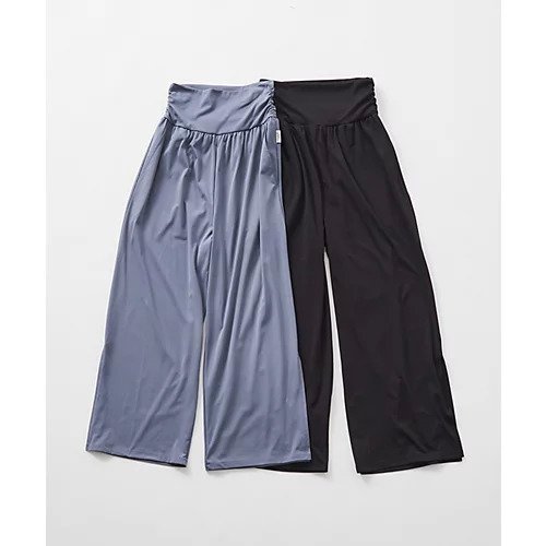 【ジュリエ/Julier】のアクティブフロー2WAYパンツ 人気、トレンドファッション・服の通販 founy(ファニー) 　ファッション　Fashion　レディースファッション　Fashion for Women　パンツ　Pants & Trousers　ギャザー　Gathered, Ruffled　コレクション　Collection, Seasonal Line　吸水　Absorbent, Quick-Dry　シンプル　Simple, Minimal　スリット　Slit, Slit Detail　ポケット　Pocket, Pocket Detail　ヨガ　Yoga, Yoga Wear　ランニング　Running, Running Wear, Activewear, Jogging　リラックス　Relax, Relaxed Fit　ワイド　Wide, Wide Fit　ワーク　Workwear, Utility Style　おすすめ　Recommended / Our Picks　other-2|ID: prp329100004834366 ipo3291000000035211676