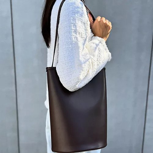 【スキュー/SCUE】のHalf Cylinder bucket bag (LARGE) 人気、トレンドファッション・服の通販 founy(ファニー) 　ファッション　Fashion　レディースファッション　Fashion for Women　スマート　Smart, Elegant　バケツ　Bucket, Bucket Style　バランス　Balance, Style Balance　フィット　Fit, Slim Fit　other-3|ID: prp329100004834371 ipo3291000000035211704