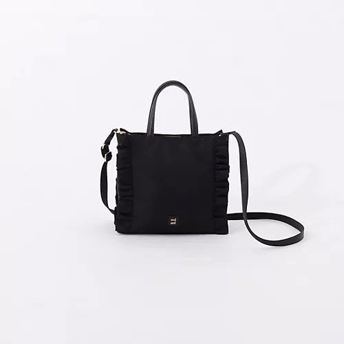 【ノーリーズ/NOLLEY'S】のナイロンフリルミニトートバッグ インテリア・キッズ・メンズ・レディースファッション・服の通販 founy(ファニー) https://founy.com/ ファッション Fashion レディースファッション Fashion for Women バッグ Bags ショルダー Shoulder, Shoulder Strap シンプル Simple, Minimal フリル Frill, Ruffle エレガント 上品 Elegant |ID: prp329100004834383 ipo3291000000035211778