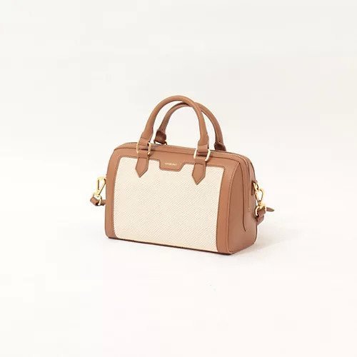 【ノーリーズ/NOLLEY'S】の【SINBONO/シンボノ】 コンビボストンバッグ 人気、トレンドファッション・服の通販 founy(ファニー) 　ファッション　Fashion　レディースファッション　Fashion for Women　バッグ　Bags　キャンバス　Canvas, Canvas Fabric　コンパクト　Compact, Small Size　コンビ　Combo, Combination Style　フロント　Front, Front Design　ボストンバッグ　Boston Bag, Retro Bag　エレガント 上品　Elegant　other-2|ID: prp329100004834384 ipo3291000000035211786