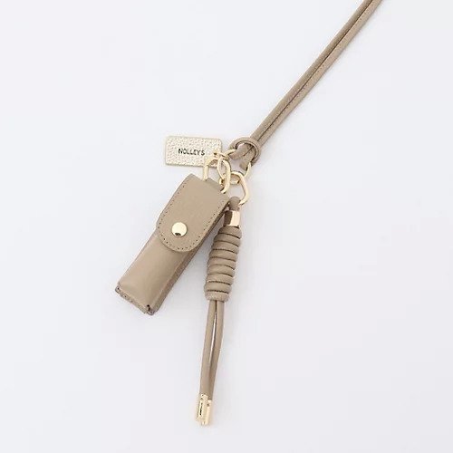 【ノーリーズ/NOLLEY'S】のリップケースチャーム インテリア・キッズ・メンズ・レディースファッション・服の通販 founy(ファニー) 　おすすめ　Recommended / Our Picks　ギフト プレゼント　Gift / Present　チャーム　Charm, Pendant　ネックレス　Necklace, Pendant Necklace　リップ　Lip, Lip Motif　ベージュ|ID: prp329100004834393 ipo3291000000035211865