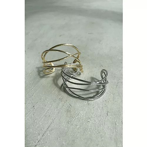 【マージュール/marjour】のCROSS LINE WIRE BANGLE 人気、トレンドファッション・服の通販 founy(ファニー) 　ファッション　Fashion　レディースファッション　Fashion for Women　カットソー　Cut and Sewn Top　ワイヤー　Wire, Wired Bra　other-3|ID: prp329100004834394 ipo3291000000035211904