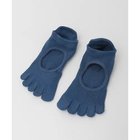 【ジュリエ/Julier】のグリップフローソックス/つま先あり・滑り止め付き ブルー|ID: prp329100004834400 ipo3291000000035211973