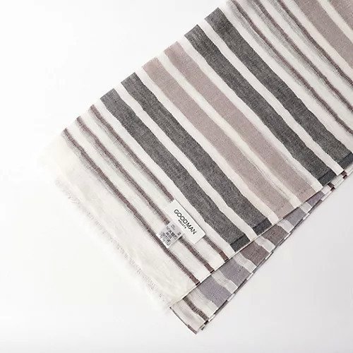 【ノーリーズ グッドマン/NOLLEY'S goodman / MEN】のマルチボーダーストール50 人気、トレンドファッション・服の通販 founy(ファニー) 　ファッション　Fashion　メンズファッション　Fashion for Men　エレガント 上品　Elegant　ストール　Stole, Wrap　リネン　Linen, Linen Fabric　リラックス　Relax, Relaxed Fit　 other-1|ID: prp329100004834427 ipo3291000000035212188