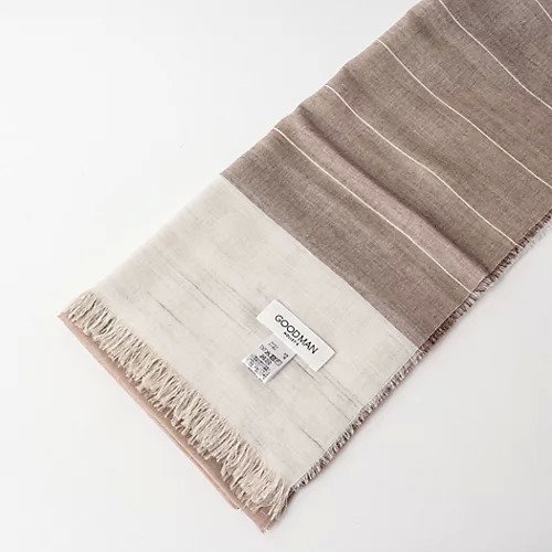 【ノーリーズ グッドマン/NOLLEY'S goodman / MEN】のライトボーダーストール80 インテリア・キッズ・メンズ・レディースファッション・服の通販 founy(ファニー) 　ファッション　Fashion　メンズファッション　Fashion for Men　エレガント 上品　Elegant　ストール　Stole, Wrap　リラックス　Relax, Relaxed Fit　ブラウン系1|ID: prp329100004834429 ipo3291000000035212198