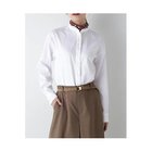 【ヒューマンウーマン/HUMAN WOMAN】のスタンドフリルブラウス ホワイト|ID: prp329100004837004 ipo3291000000035238898