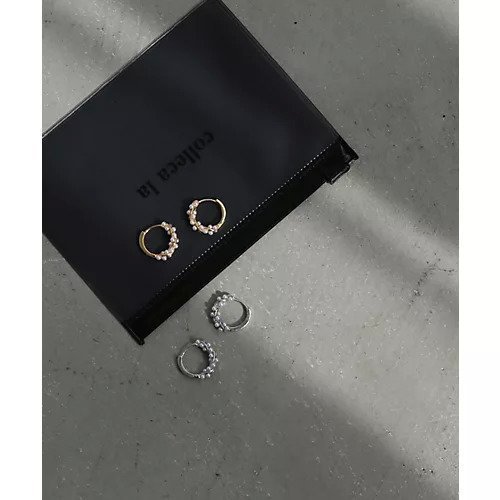 【コレカラ/collecala】の[silver925]ツイストパールフープピアス〈金属アレルギー対応〉 人気、トレンドファッション・服の通販 founy(ファニー) 　ファッション　Fashion　レディースファッション　Fashion for Women　シルバー　Silver, Metallic Silver　パール　Pearl, Pearl Accent　フープ　Hoop, Hoop Earrings　ポーチ　Pouch, Small Case　エレガント 上品　Elegant　other-2|ID: prp329100004837035 ipo3291000000035239199