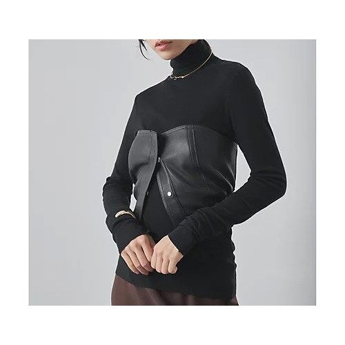 【ウィムガゼット/Whim Gazette】のレザービスチェ 人気、トレンドファッション・服の通販 founy(ファニー) 　ファッション　Fashion　レディースファッション　Fashion for Women　トップス・カットソー　Cut & Sew Tops　ビスチェ　Bustiers & Corset Tops / Layered Bustier Style　カットソー　Cut and Sewn Top　コンパクト　Compact, Small Size　フィット　Fit, Slim Fit　リアル　Real, Realistic　2026年　2026　other-2|ID: prp329100004837696 ipo3291000000035247943