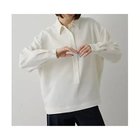 【ウィムガゼット/Whim Gazette】のダブルクロススキッパープルオーバー 人気、トレンドファッション・服の通販 founy(ファニー) ファッション Fashion レディースファッション Fashion for Women トップス・カットソー Cut & Sew Tops カジュアルプルオーバー・ニットトップス Pullovers & Knit Tops / Casual Pullovers 2026年 2026 エアリー Airy Texture スキッパー Skipper, Open Collar ダブル Double, Double-Breasted バランス Balance, Style Balance ベーシック Basic, Essential リラックス Relax, Relaxed Fit エレガント 上品 Elegant thumbnail オフホワイト|ID: prp329100004837701 ipo3291000000035247972