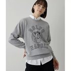 【ウィムガゼット/Whim Gazette】のマリン裏毛プルオーバー 人気、トレンドファッション・服の通販 founy(ファニー) ファッション Fashion レディースファッション Fashion for Women トップス・カットソー Cut & Sew Tops カジュアルプルオーバー・ニットトップス Pullovers & Knit Tops / Casual Pullovers 2026年 2026 シンプル Simple, Minimal スウェット / スエット Sweatshirt, Sweatwear バランス Balance, Style Balance ブライト Bright, Shiny プリント Print, Printed Pattern リラックス Relax, Relaxed Fit 吸水 Absorbent, Quick-Dry thumbnail グレー|ID: prp329100004837720 ipo3291000000035248104