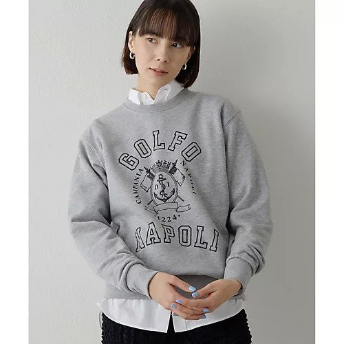 【ウィムガゼット/Whim Gazette】のマリン裏毛プルオーバー 人気、トレンドファッション・服の通販 founy(ファニー) 　ファッション　Fashion　レディースファッション　Fashion for Women　トップス・カットソー　Cut & Sew Tops　カジュアルプルオーバー・ニットトップス　Pullovers & Knit Tops / Casual Pullovers　2026年　2026　シンプル　Simple, Minimal　スウェット / スエット　Sweatshirt, Sweatwear　バランス　Balance, Style Balance　ブライト　Bright, Shiny　プリント　Print, Printed Pattern　リラックス　Relax, Relaxed Fit　吸水　Absorbent, Quick-Dry　other-2|ID: prp329100004837720 ipo3291000000035248108