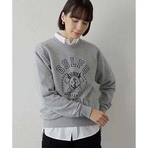 【ウィムガゼット/Whim Gazette】のマリン裏毛プルオーバー 人気、トレンドファッション・服の通販 founy(ファニー) 　ファッション　Fashion　レディースファッション　Fashion for Women　トップス・カットソー　Cut & Sew Tops　カジュアルプルオーバー・ニットトップス　Pullovers & Knit Tops / Casual Pullovers　2026年　2026　シンプル　Simple, Minimal　スウェット / スエット　Sweatshirt, Sweatwear　バランス　Balance, Style Balance　ブライト　Bright, Shiny　プリント　Print, Printed Pattern　リラックス　Relax, Relaxed Fit　吸水　Absorbent, Quick-Dry　other-3|ID: prp329100004837720 ipo3291000000035248110