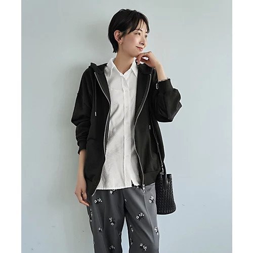 【スタイルデリ/STYLE DELI】のダブルジップスウェットパーカー 人気、トレンドファッション・服の通販 founy(ファニー) 　ファッション　Fashion　レディースファッション　Fashion for Women　トップス・カットソー　Cut & Sew Tops　レディースパーカー・カジュアルフーディー　Casual Hoodies & Sweatshirts　スウェット・クルーネックトップス　Sweatshirts & Crewnecks / Relaxed Fit Sweat Tops　イエロー　Yellow　シルバー　Silver, Metallic Silver　ジャケット　Jacket, Outerwear　スウェット / スエット　Sweatshirt, Sweatwear　ストレート　Straight, Straight Cut　スリット　Slit, Slit Detail　ダブル　Double, Double-Breasted　定番　Standard, Basic Item　長袖　Long Sleeve, Full Sleeve　フロント　Front, Front Design　ポケット　Pocket, Pocket Detail　other-2|ID: prp329100004837889 ipo3291000000035249259