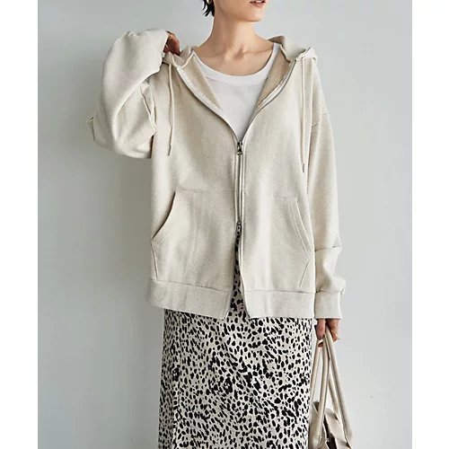 【スタイルデリ/STYLE DELI】のダブルジップスウェットパーカー インテリア・キッズ・メンズ・レディースファッション・服の通販 founy(ファニー) 　ファッション　Fashion　レディースファッション　Fashion for Women　トップス・カットソー　Cut & Sew Tops　レディースパーカー・カジュアルフーディー　Casual Hoodies & Sweatshirts　スウェット・クルーネックトップス　Sweatshirts & Crewnecks / Relaxed Fit Sweat Tops　イエロー　Yellow　シルバー　Silver, Metallic Silver　ジャケット　Jacket, Outerwear　スウェット / スエット　Sweatshirt, Sweatwear　ストレート　Straight, Straight Cut　スリット　Slit, Slit Detail　ダブル　Double, Double-Breasted　定番　Standard, Basic Item　長袖　Long Sleeve, Full Sleeve　フロント　Front, Front Design　ポケット　Pocket, Pocket Detail　オートミール|ID: prp329100004837889 ipo3291000000036286779