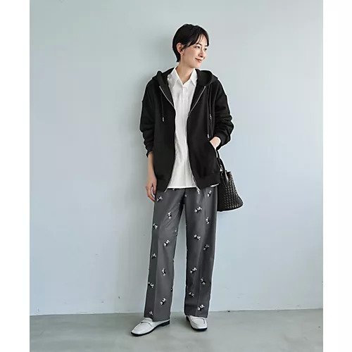 【スタイルデリ/STYLE DELI】のダブルジップスウェットパーカー 人気、トレンドファッション・服の通販 founy(ファニー) 　ファッション　Fashion　レディースファッション　Fashion for Women　トップス・カットソー　Cut & Sew Tops　レディースパーカー・カジュアルフーディー　Casual Hoodies & Sweatshirts　スウェット・クルーネックトップス　Sweatshirts & Crewnecks / Relaxed Fit Sweat Tops　イエロー　Yellow　シルバー　Silver, Metallic Silver　ジャケット　Jacket, Outerwear　スウェット / スエット　Sweatshirt, Sweatwear　ストレート　Straight, Straight Cut　スリット　Slit, Slit Detail　ダブル　Double, Double-Breasted　定番　Standard, Basic Item　長袖　Long Sleeve, Full Sleeve　フロント　Front, Front Design　ポケット　Pocket, Pocket Detail　other-3|ID: prp329100004837889 ipo3291000000036286782