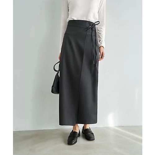 【スタイルデリ/STYLE DELI】のスタイリッシュラップスカート インテリア・キッズ・メンズ・レディースファッション・服の通販 founy(ファニー) https://founy.com/ ファッション Fashion レディースファッション Fashion for Women スカート Skirts くるぶし Ankle-Length スタイリッシュ Stylish, Fashionable スリット Slit, Slit Detail スーツ Suit, Formalwear タイツ Tights, Legwear 定番 Standard, Basic Item フェイク Faux, Fake フォルム Silhouette, Form フロント Front, Front Design ペチコート Petticoat, Underskirt ポケット Pocket, Pocket Detail 防寒 Cold Protection, Winter-Ready ラップ Wrap, Wrap Design リボン Ribbon, Bow ループ Loop, Loop Knit ロング Long, Long-Length 夏 Summer |ID: prp329100004837891 ipo3291000000035249262