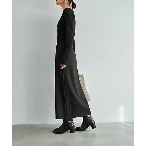 【スタイルデリ/STYLE DELI】のスタイリッシュラップスカート 人気、トレンドファッション・服の通販 founy(ファニー) 　ファッション　Fashion　レディースファッション　Fashion for Women　スカート　Skirts　くるぶし　Ankle-Length　スタイリッシュ　Stylish, Fashionable　スリット　Slit, Slit Detail　スーツ　Suit, Formalwear　タイツ　Tights, Legwear　定番　Standard, Basic Item　フェイク　Faux, Fake　フォルム　Silhouette, Form　フロント　Front, Front Design　ペチコート　Petticoat, Underskirt　ポケット　Pocket, Pocket Detail　防寒　Cold Protection, Winter-Ready　ラップ　Wrap, Wrap Design　リボン　Ribbon, Bow　ループ　Loop, Loop Knit　ロング　Long, Long-Length　夏　Summer　other-3|ID: prp329100004837891 ipo3291000000035249267