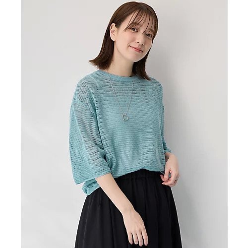 【エニー/ANY】のアイレットメッシュニット インテリア・キッズ・メンズ・レディースファッション・服の通販 founy(ファニー) https://founy.com/ ファッション Fashion レディースファッション Fashion for Women トップス・カットソー Cut & Sew Tops ニット Knit Tops & Sweaters アクリル Acrylic Material インナー Innerwear キャミ Camisole, Cami Top デニム Denim, Jeans Material トレンド Trend, Trending Now フェミニン Feminine, Girly メッシュ Mesh, Net Fabric リラックス Relax, Relaxed Fit ワイド Wide, Wide Fit 夏 Summer |ID: prp329100004838927 ipo3291000000035414515