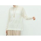 【ノーリーズ/NOLLEY'S】の《手洗い可能》《アンサンブル対応》18G天竺ハイネックプルオーバーニット オフホワイト|ID: prp329100004838935 ipo3291000000035311518