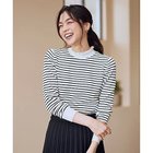 【エニー/ANY】の【6色展開】フリルネックニット [WEB限定]ボーダー|ID: prp329100004838937 ipo3291000000035311567