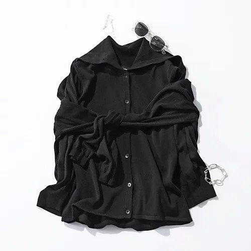 【スアデオ/suadeo】の【神山まりあさんコラボ】レイヤード風ニット 人気、トレンドファッション・服の通販 founy(ファニー) 　ファッション　Fashion　レディースファッション　Fashion for Women　トップス・カットソー　Cut & Sew Tops　ニット　Knit Tops & Sweaters　おすすめ　Recommended / Our Picks　アンサンブル　Ensemble Set　カーディガン　Cardigan, Knitwear　コラボ　Collaboration, Collab　タートル　Turtleneck, Turtle Collar　デコルテ　Décolleté, Neckline　ドッキング　Docking, Mixed Material　ノースリーブ　Sleeveless, No-Sleeve　ボトム　Bottoms, Lower Wear　洗える　Machine Washable　other-2|ID: prp329100004838942 ipo3291000000035312418