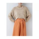 【ヒューマンウーマン/HUMAN WOMAN】のカラーミックスニット ピンクMIX|ID: prp329100004838949 ipo3291000000035416185