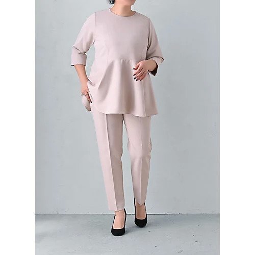 【スタイルデリ/STYLE DELI】の【BLK001】美カバーぺプラムトップス インテリア・キッズ・メンズ・レディースファッション・服の通販 founy(ファニー) 　ファッション　Fashion　レディースファッション　Fashion for Women　トップス・カットソー　Cut & Sew Tops　オケージョン　Occasion Wear　カフス　Cuff Design　スリット　Slit, Slit Detail　セットアップ　Set-Up, Coordinated Outfit　定番　Standard, Basic Item　フィット　Fit, Slim Fit　ペプラム　Peplum, Flared Hem　おすすめ　Recommended / Our Picks　エレガント 上品　Elegant　セレモニー　Ceremony　アイボリー|ID: prp329100004838950 ipo3291000000035261246